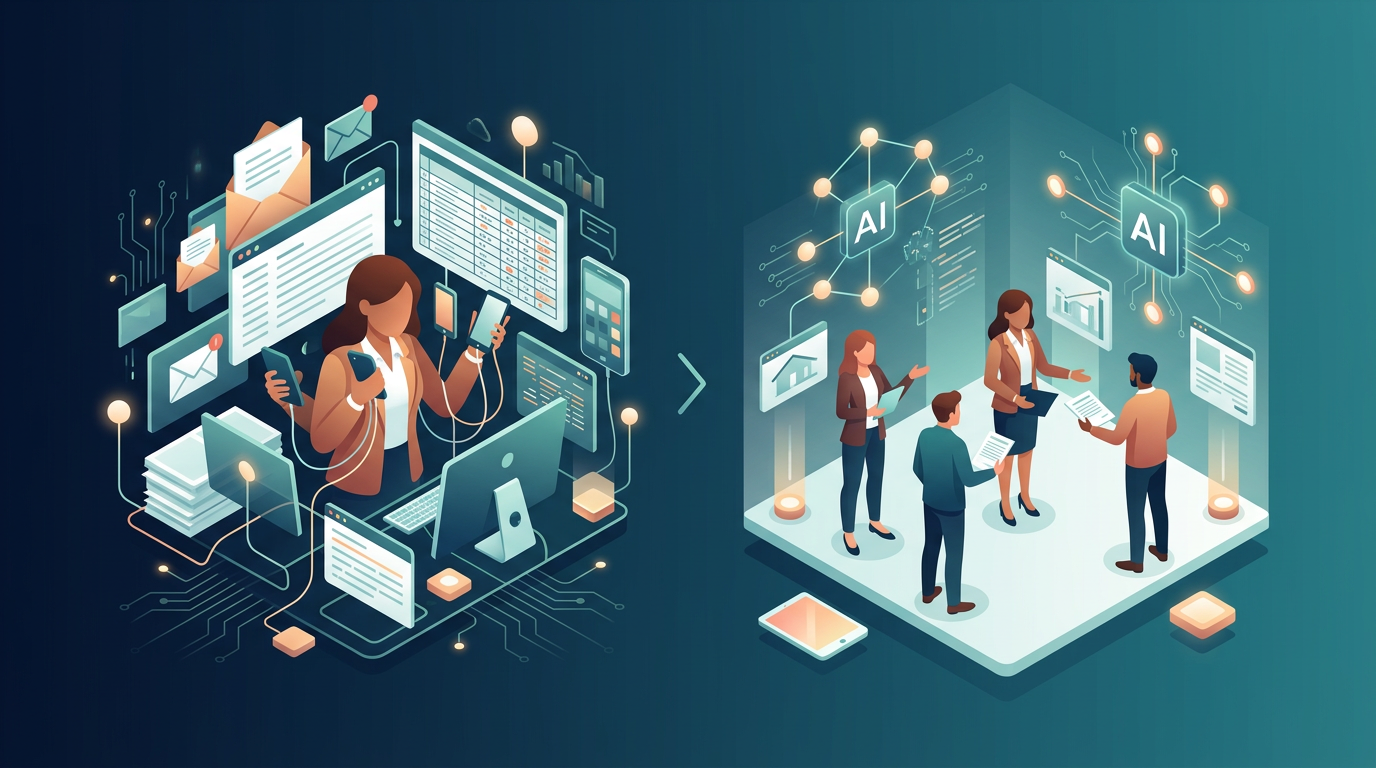 Real estate agent time savings with AI